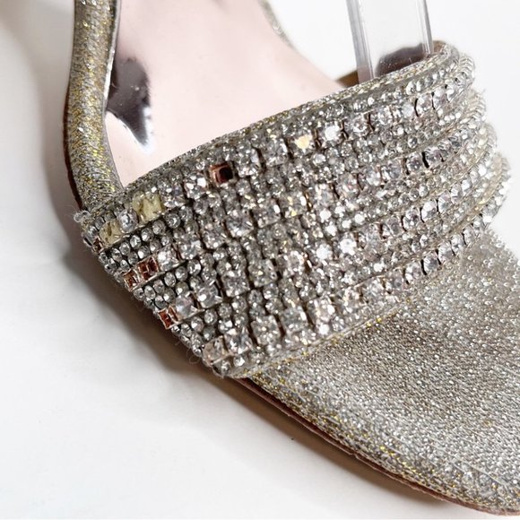 BADGLEY MISCHKA  COLLECTION Becca Sandal in Platino size 7 - Picture 5 of 9